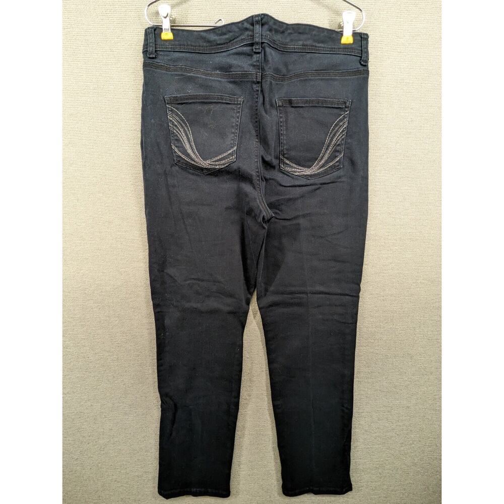 Style & Co Blue Jeans Size 12 Straight Leg -0424B159 - Picture 2 of 8